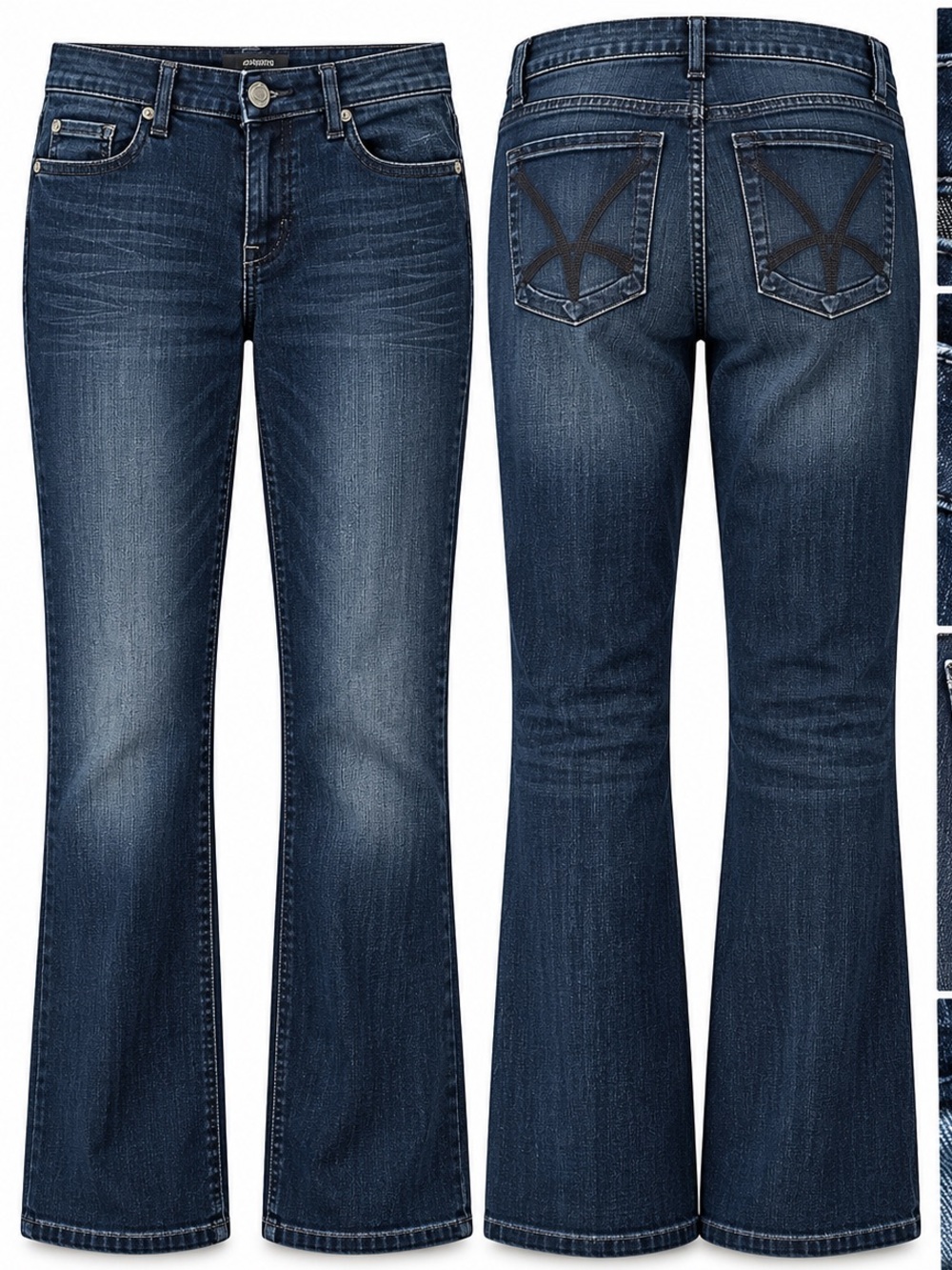 KUT from the Kloth Size 14 dark-wash bootcut jeans